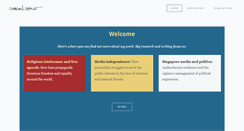 Desktop Screenshot of cheriangeorge.net